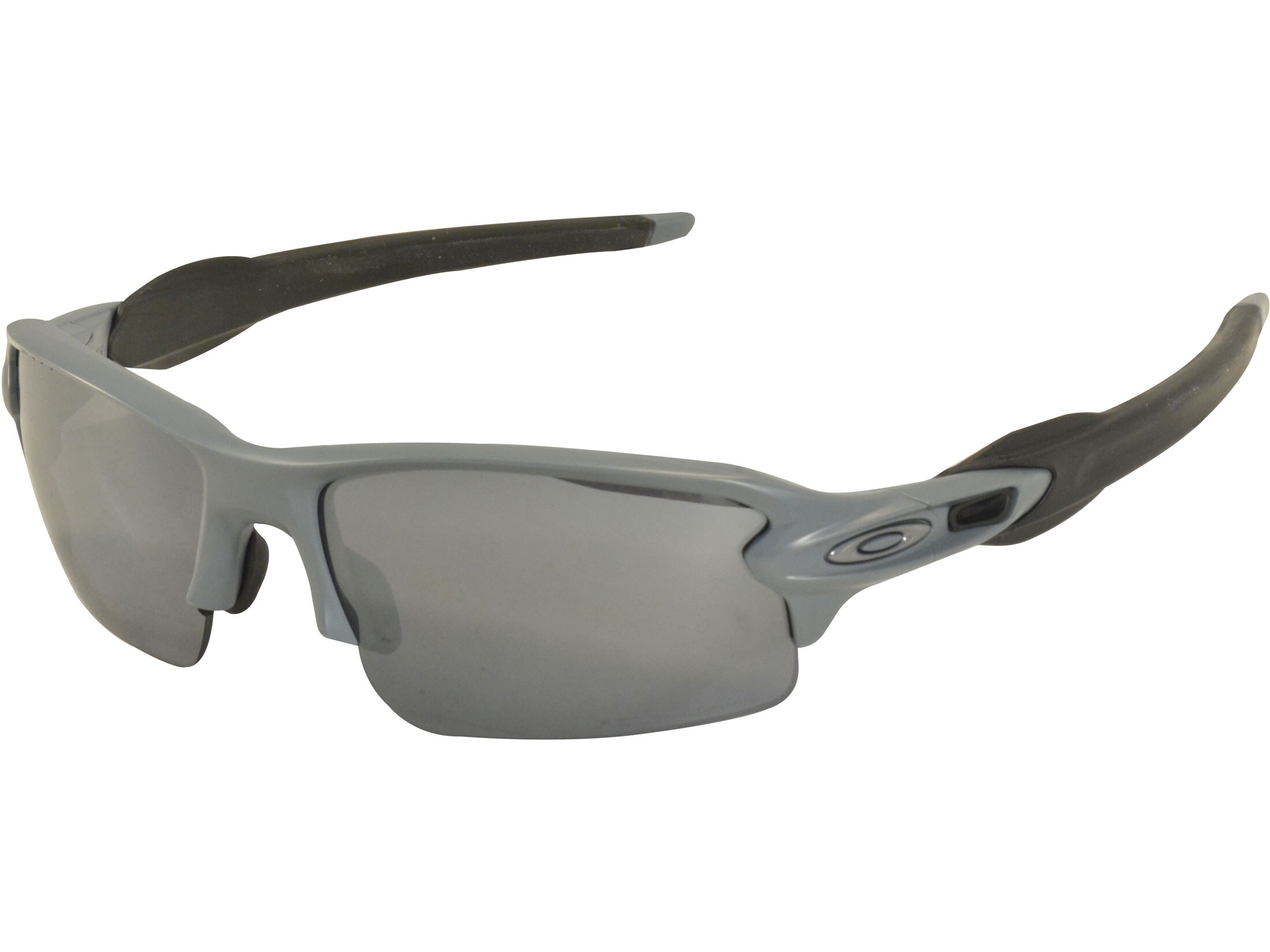 Oakley Flak 2.0 Polarized Sunglasses Matte Heather Gray Frame/Black