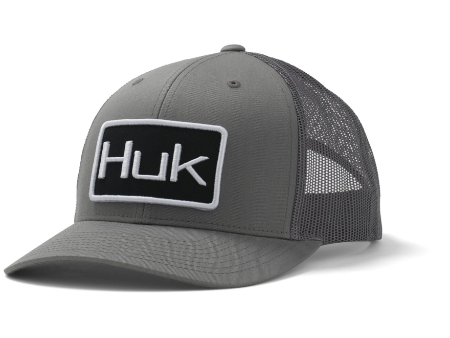 Huk Men's Angler Snapback Mesh Trucker Cap Carolina