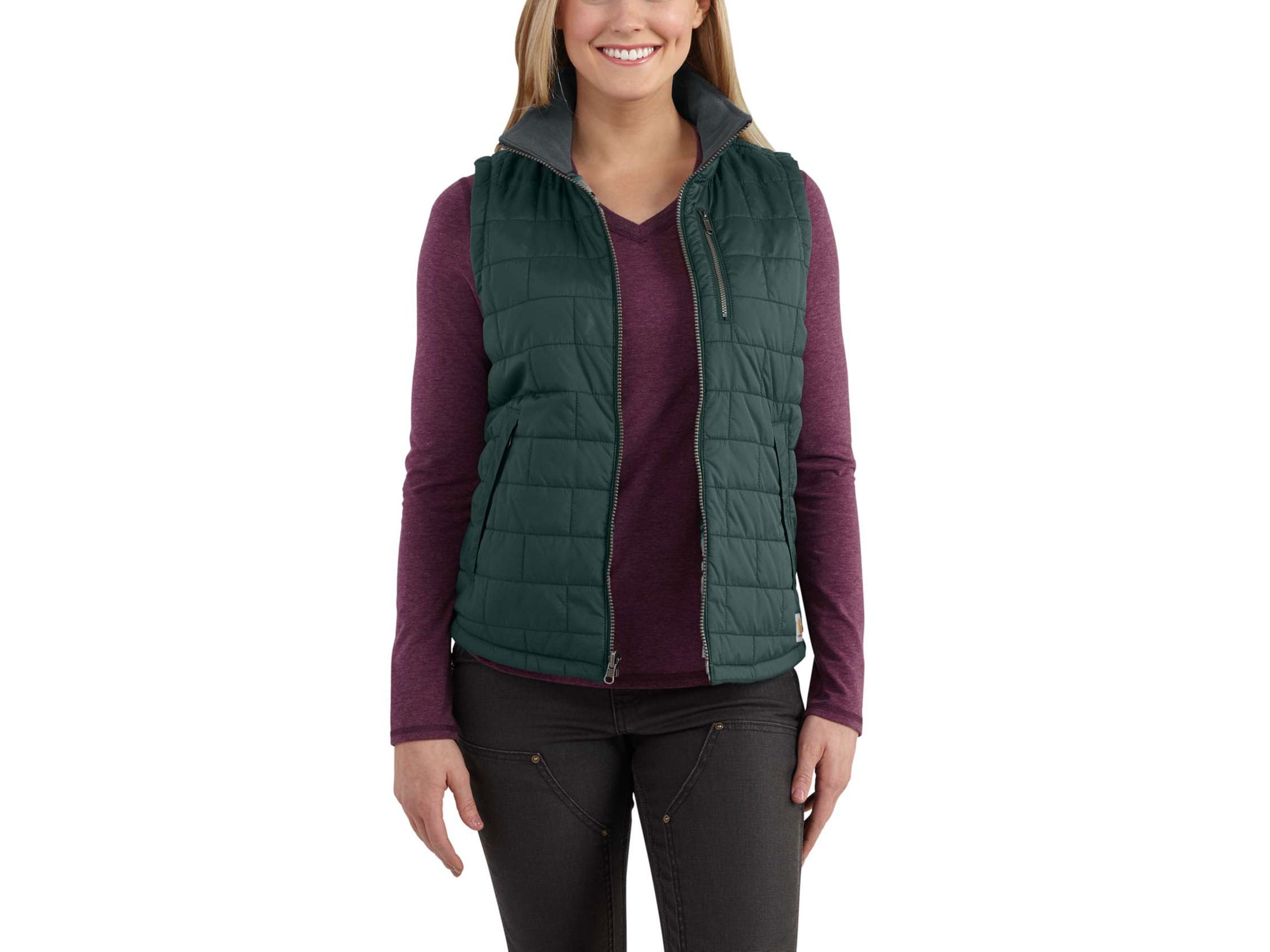 Carhartt Womens Amoret Reversible Quilted Vest 