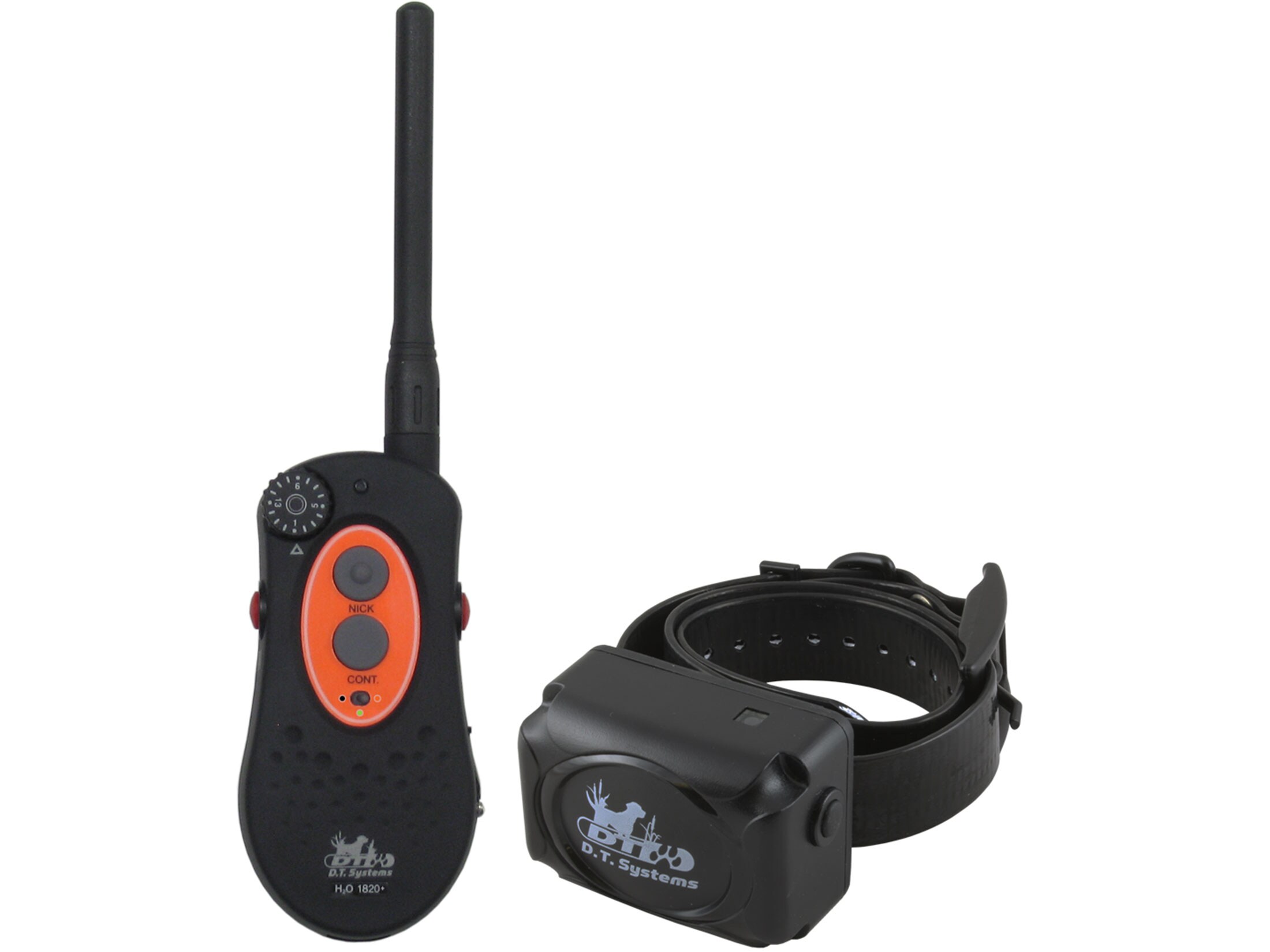 D.T. Systems The H20 1820 Plus Electronic Dog Collar Combo Black