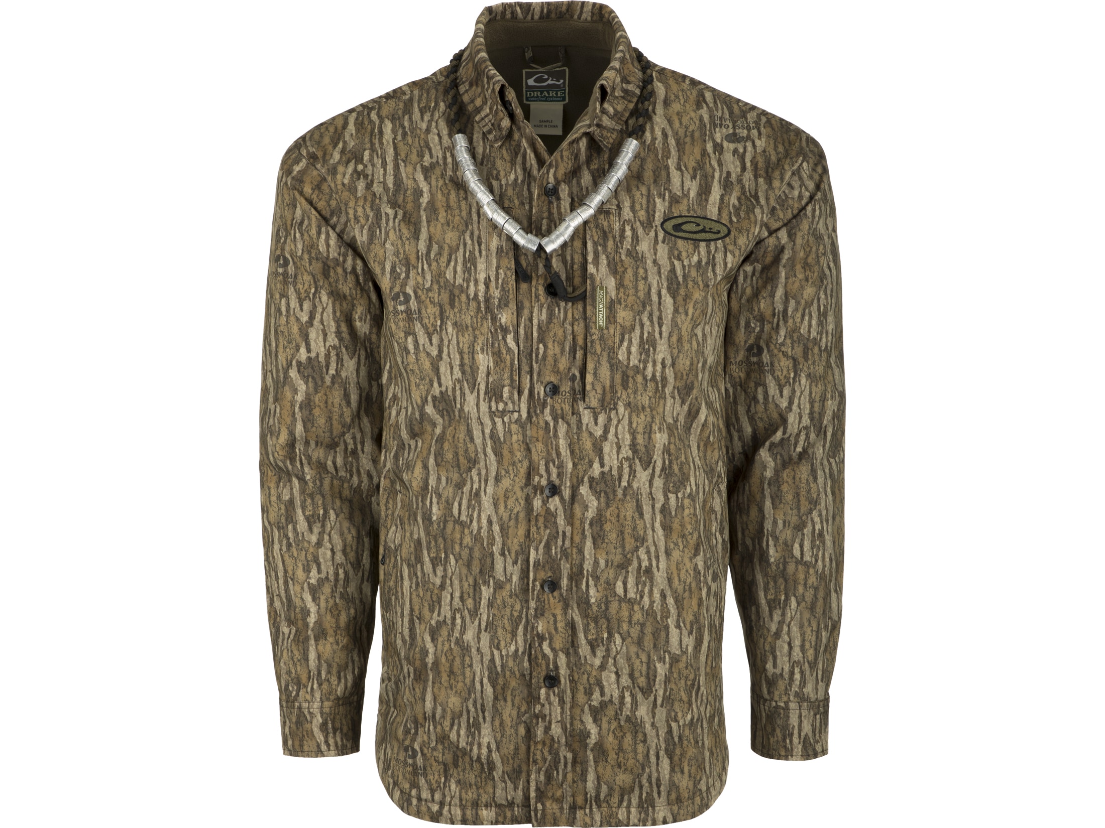 Drake Men's Guardian Flex Jac-Shirt Green Timber Medium