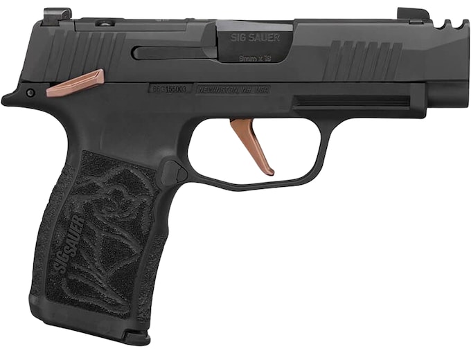 Sig Sauer P365 XL Rose California Compliant 9mm Luger Pistol 3.1″ Barrel 10+1 Round Black