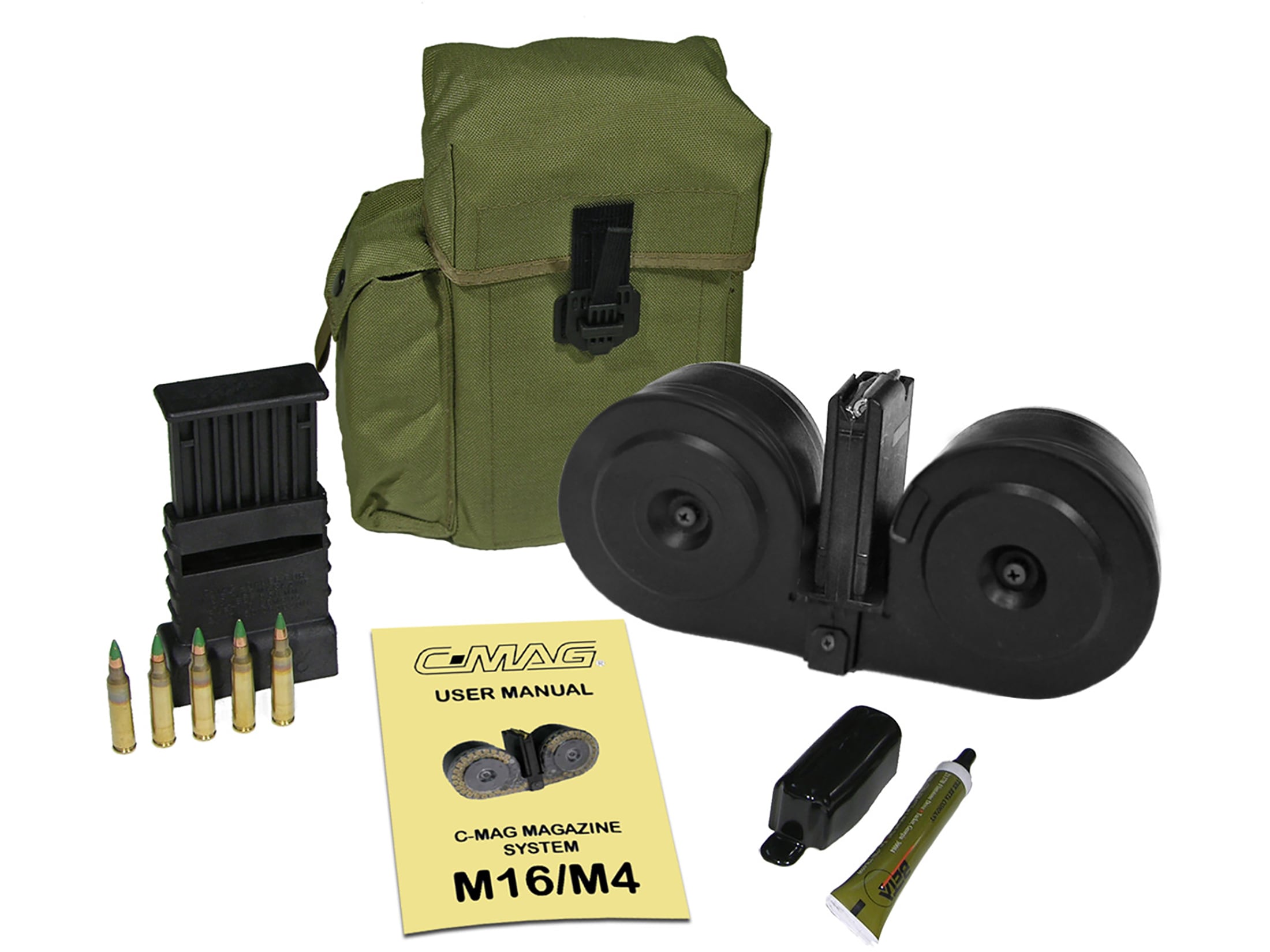 Beta C-Mag Mag Sistemi AR-15 223Beta C-Mag Mag Sistemi AR-15 223  