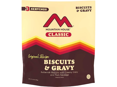 Mountain House Classic Biscuits and Gravy Freeze Dried Food