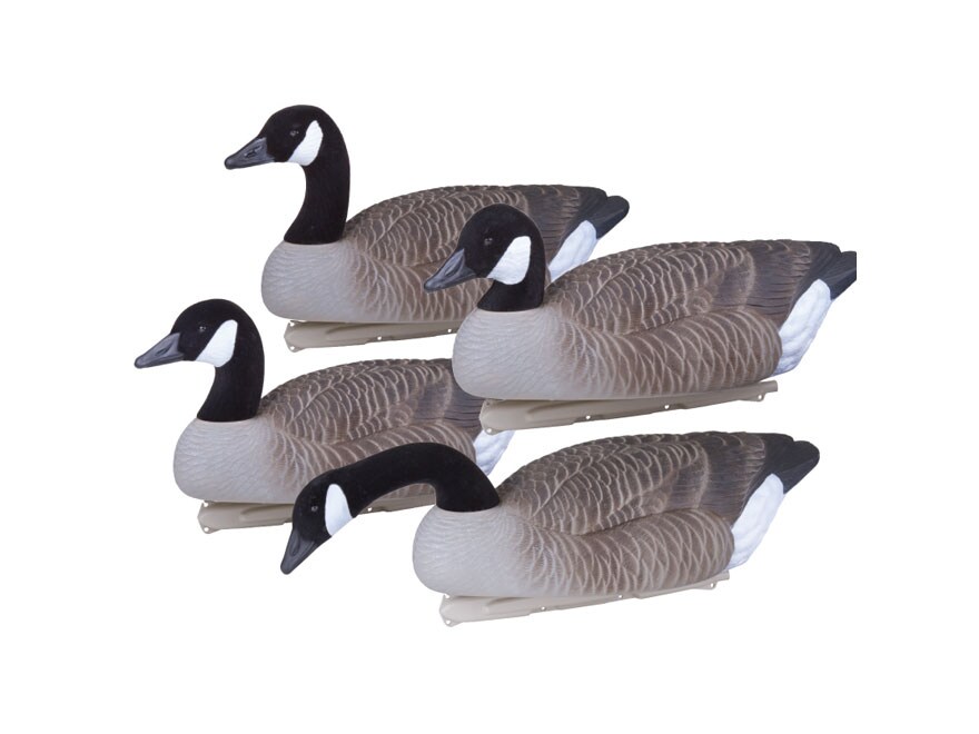 Flambeau Storm Front Weighted Keel Canada Goose Decoys 4PK