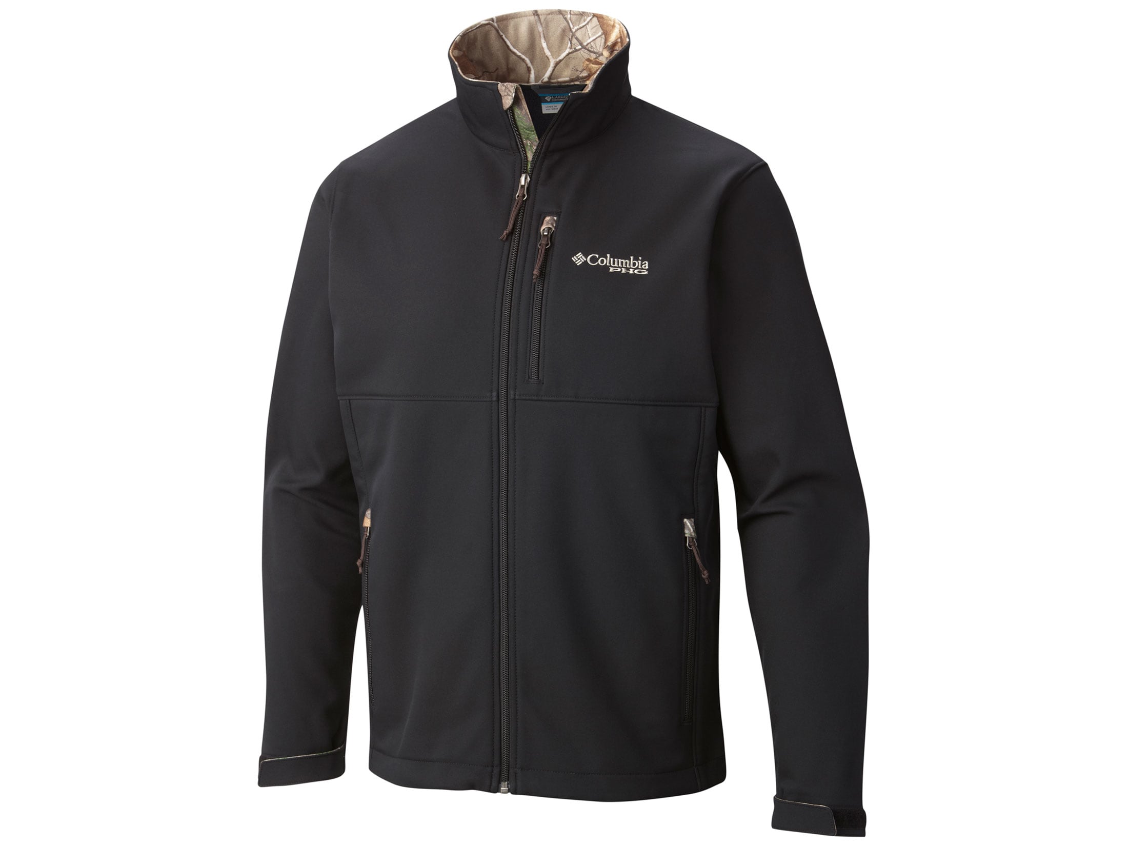 Columbia Men's PHG Ascender Softshell Jacket Polyester Black Large