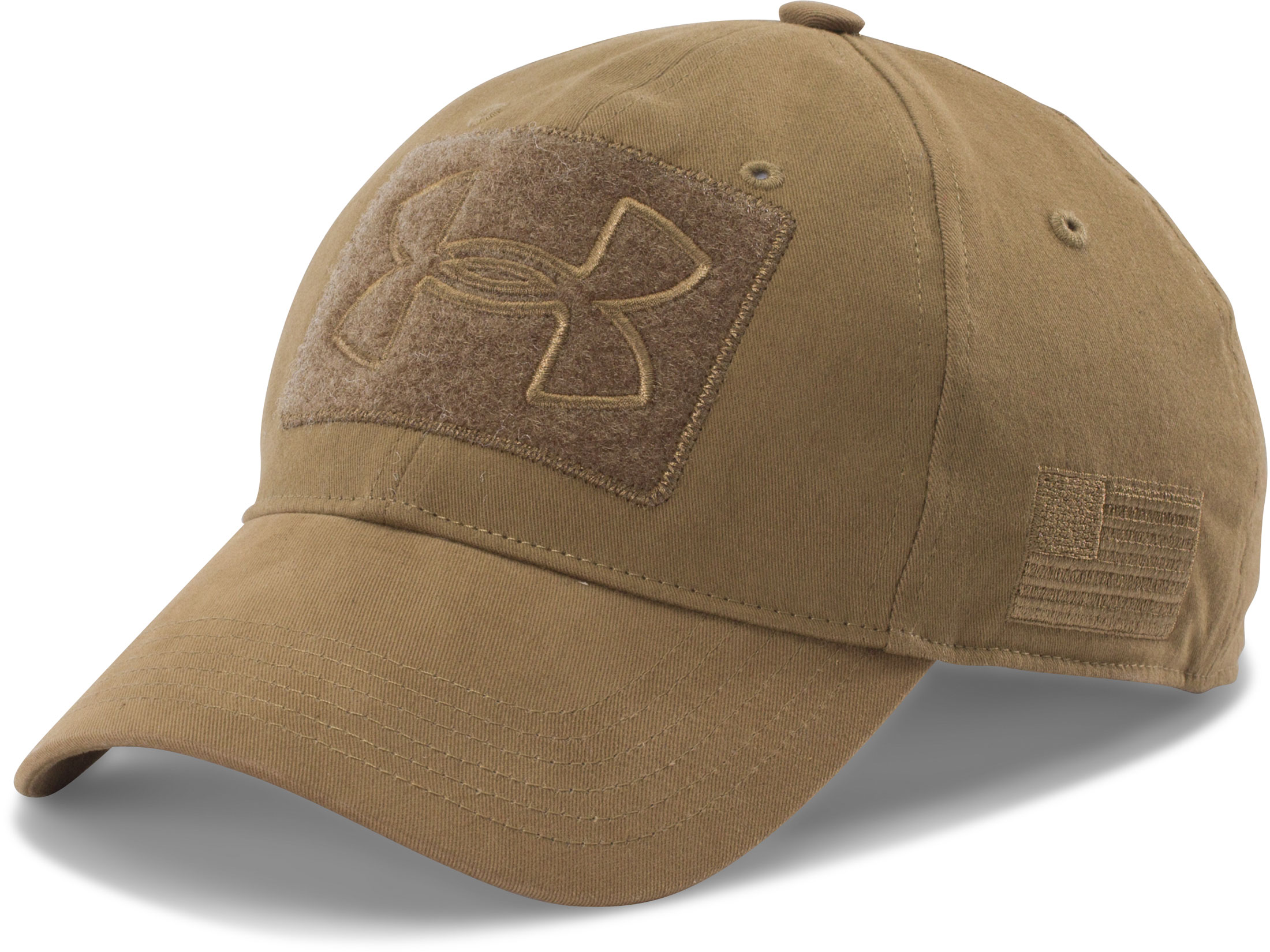 Tan fitted cap