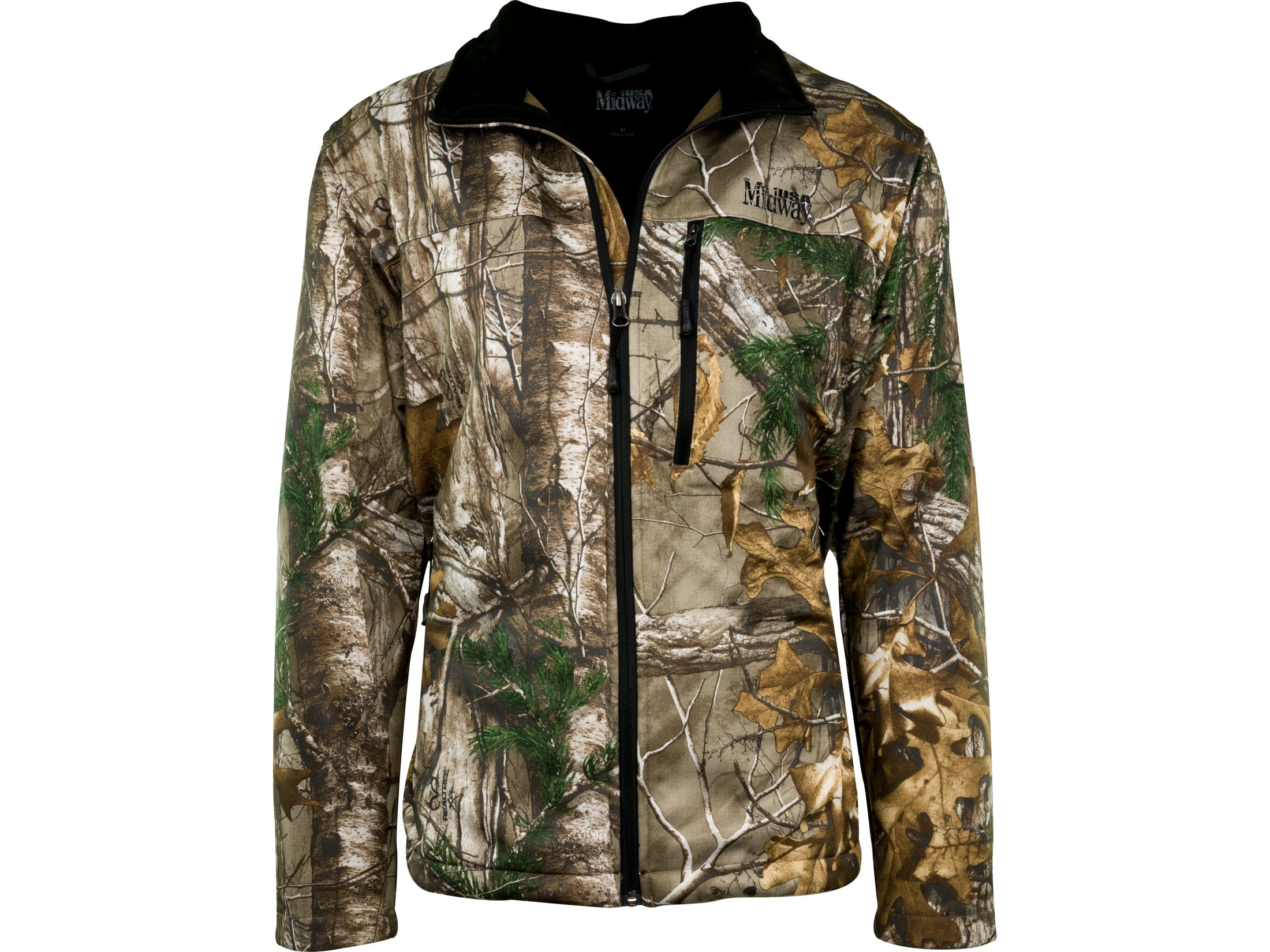 MidwayUSA Men's Stealth Softshell Jacket Realtree Xtra Camo XL