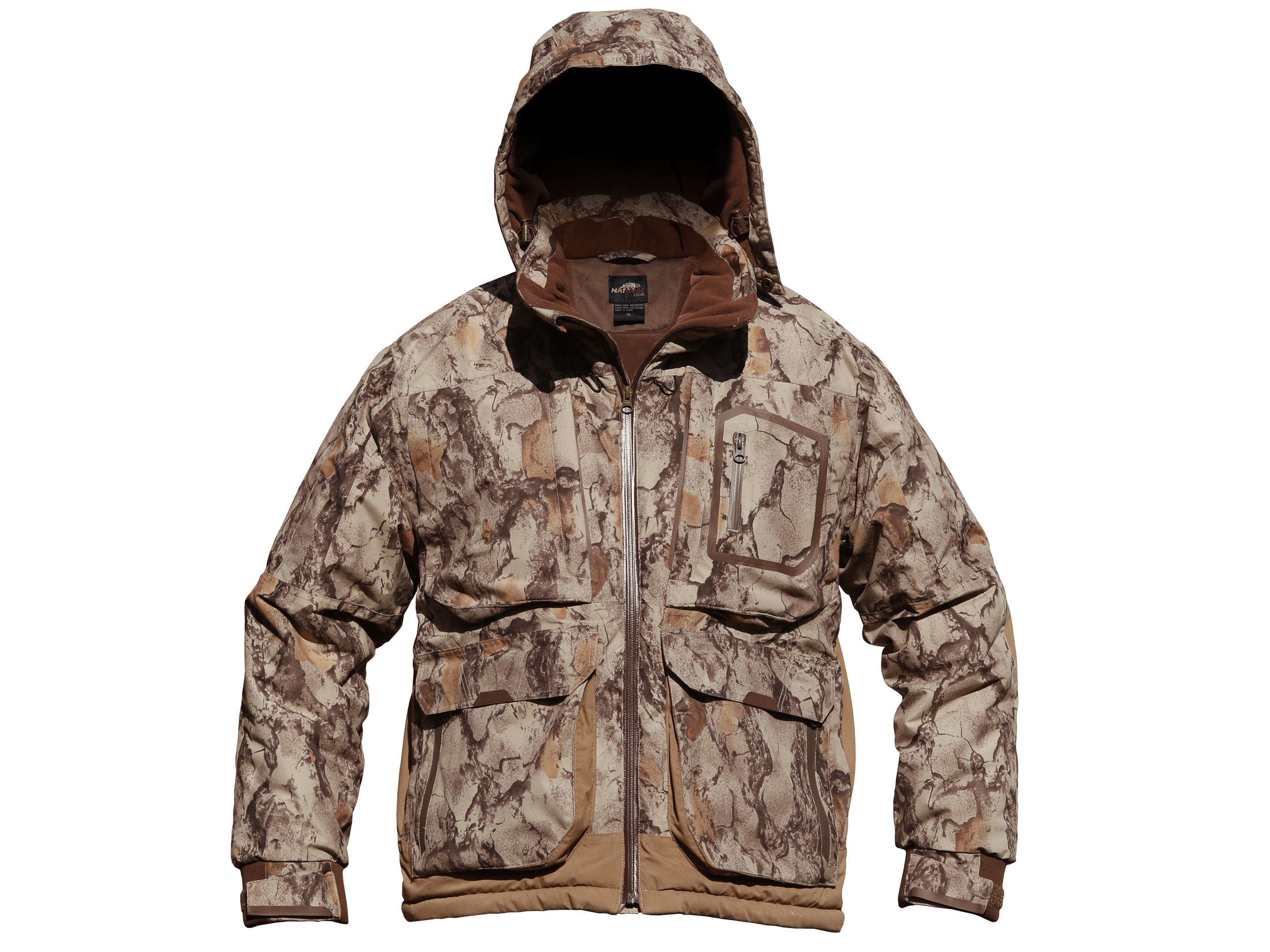 natural gear cutdown waterfowl jacket