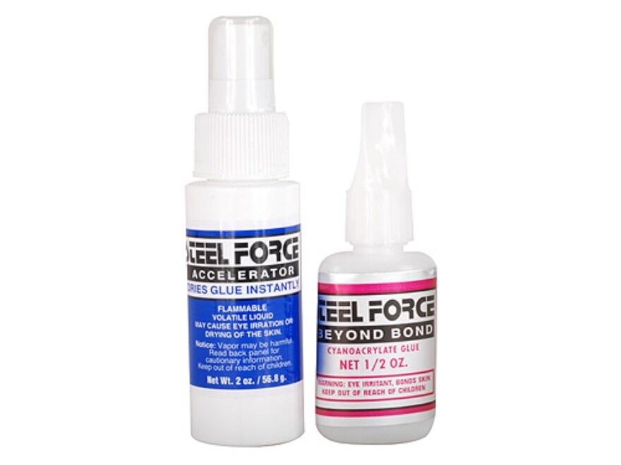 Steel Force Beyond Bond Combo Pack Arrow Fletching Insert Adhesive