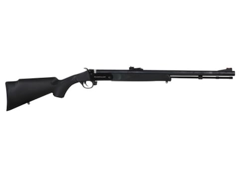 Traditions BuckStalker Muzzleloading Rifle 50 Caliber Synthetic Stock Black 24" Blue Ba...