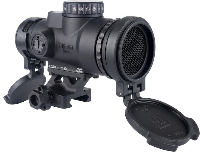 Trijicon MRO HD Patrol Red Dot Sight 68 MOA Circle Reticle with 2.0 MOA Dot with Picatinny Full Co-Witness Quick-Release Mount Matte Black