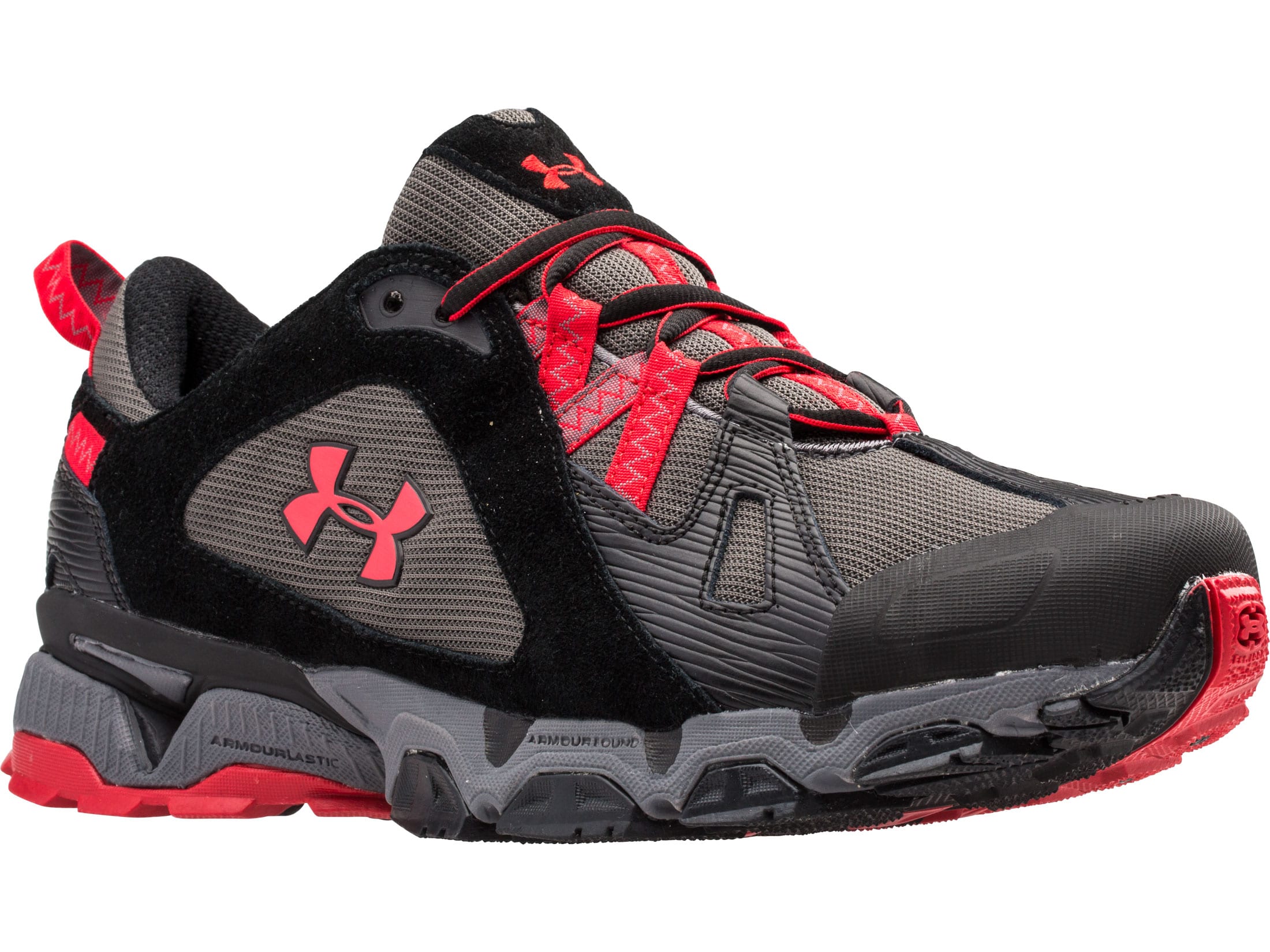 Under Armour UA Chetco Trail Hiking Shoes Nylon Black/Graphite Men's 8