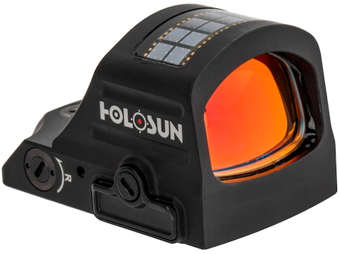 Holosun HS507C-X2 Reflex Sight 1x Selectable Red ACSS VULCAN Reticle Solar/Battery Powe...