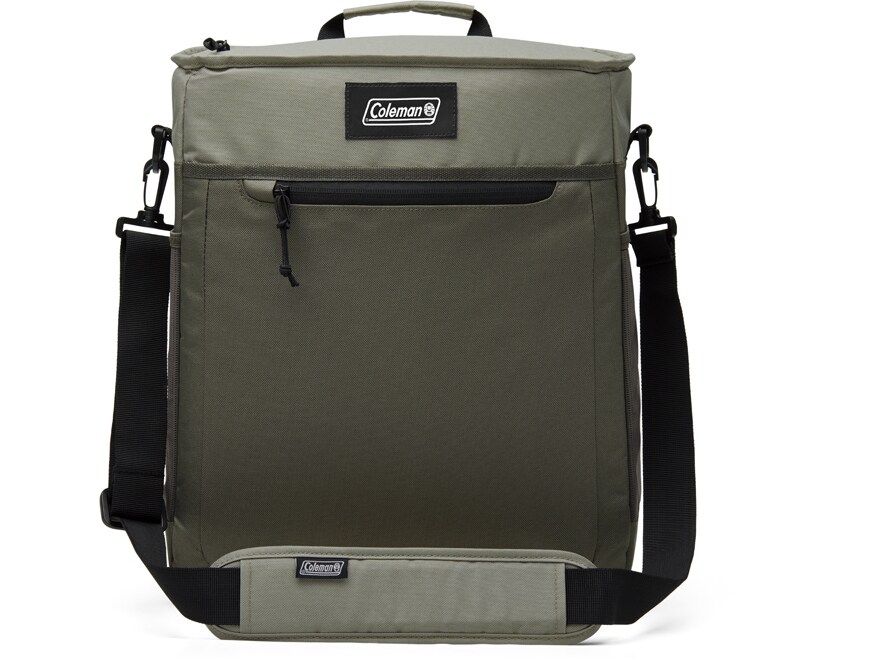 Coleman Translatr 24 Can Soft Cooler Totepack Silver Ash Fiddle Leaf