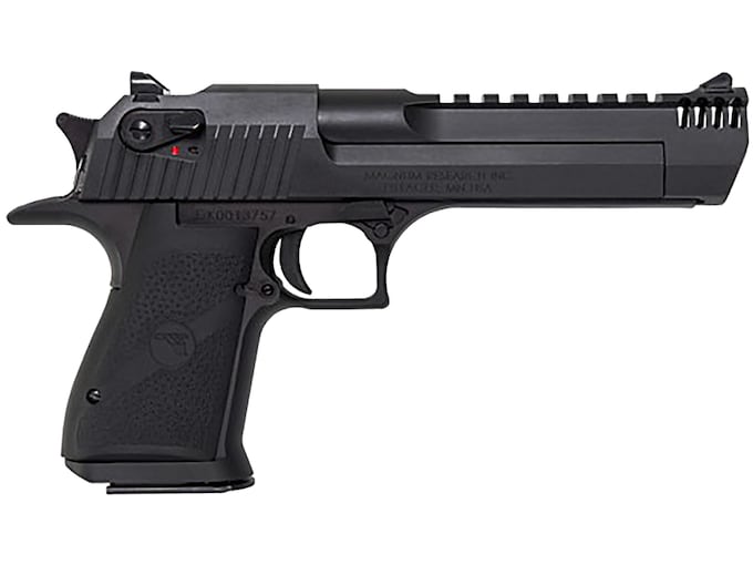 Magnum Research Desert Eagle Mark XIX 357 Magnum Pistol 6″ Barrel 9+1 Round Black Oxide Slide Black Grip Black Oxide Frame Integral Muzzle Brake