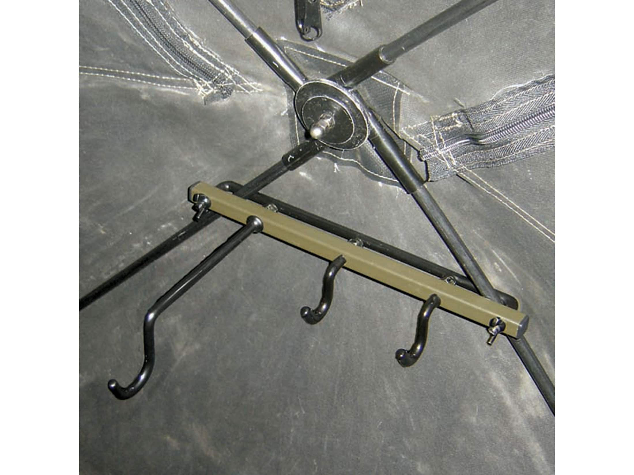 HME Ground Blind Gun Holder Mount Steel Brown