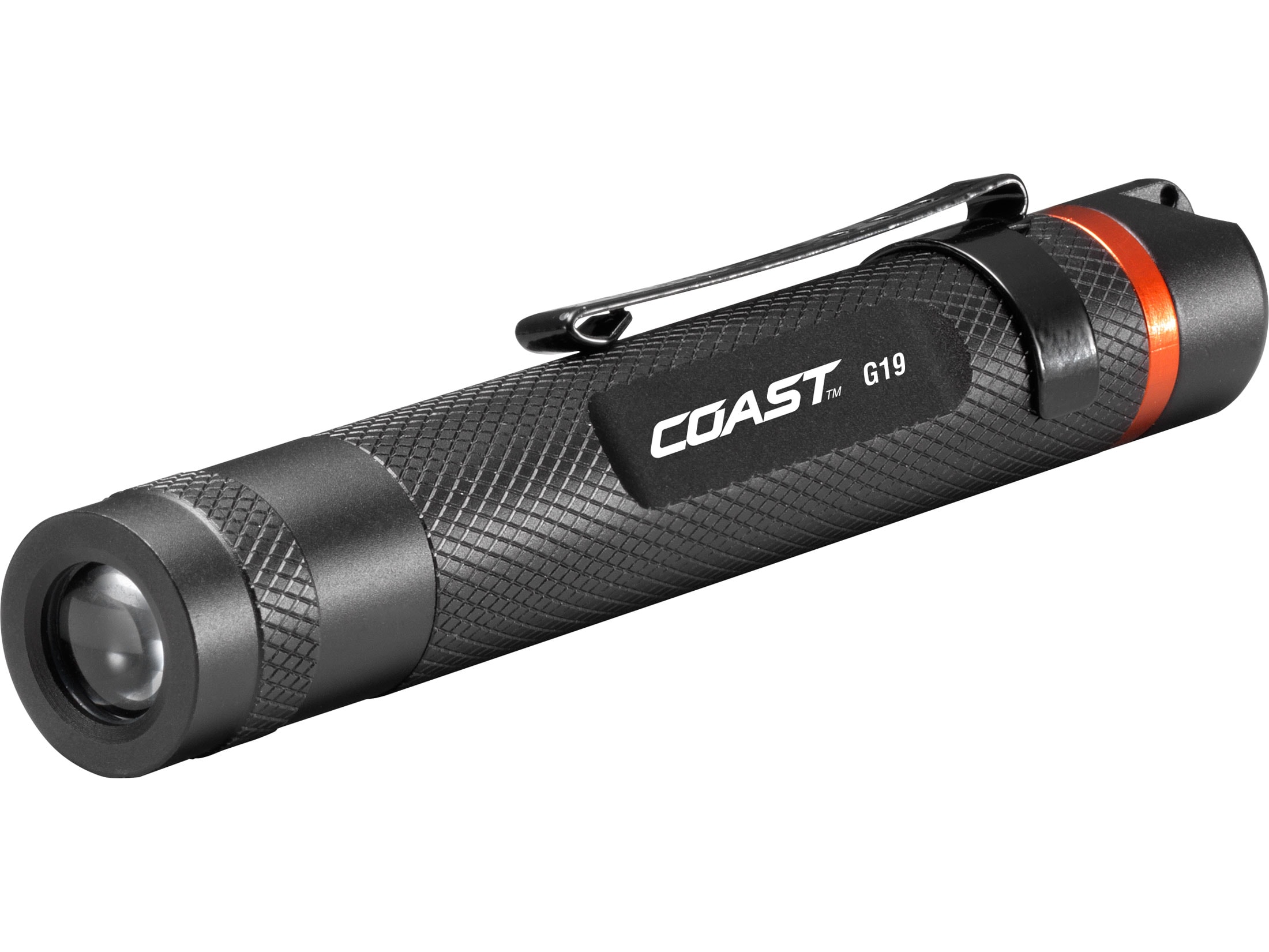 Coast G19 Flashlight LED 1 AAA Battery Aluminum Black