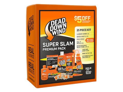 Dead Down Wind Super Slam Scent Elimination 25 Piece Combo Kit
