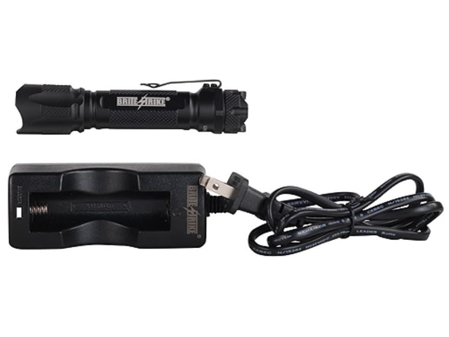 Brite Strike BDRC200HLS Flashlight LED Rechargeable Battery Aluminum