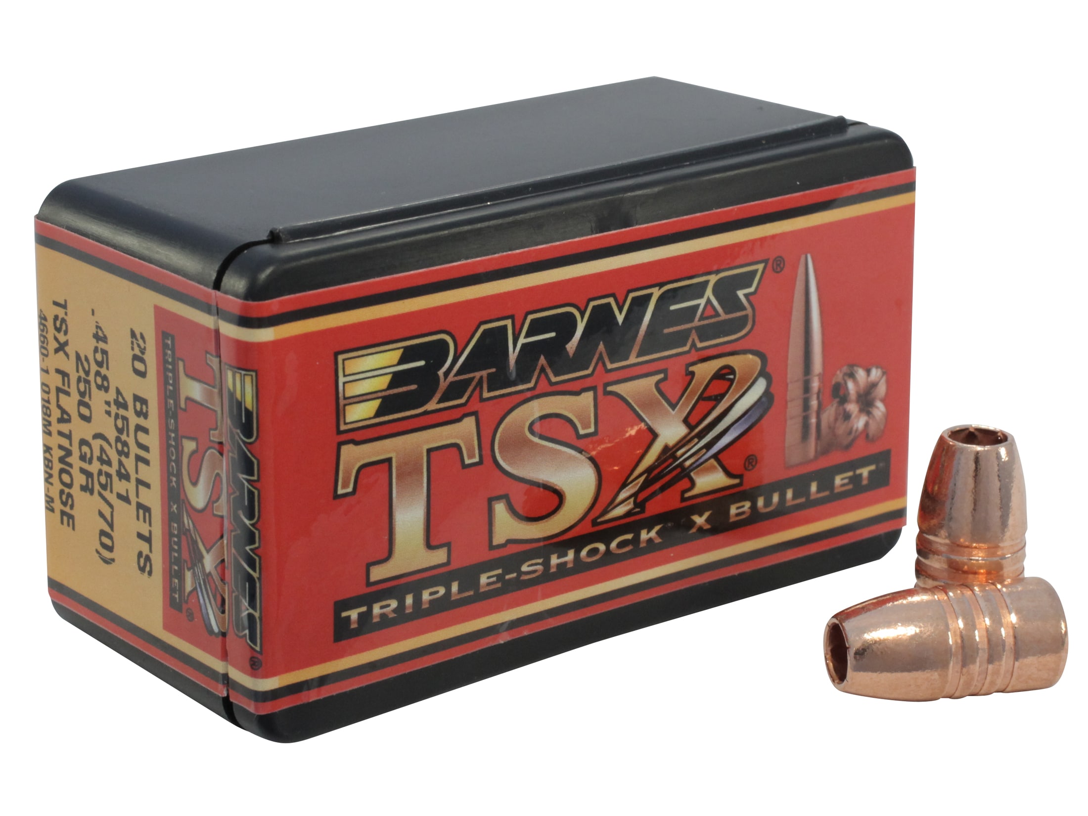 Barnes Triple Shock X Tsx Bullets 45 70 Cal 458 Diameter 250 Grain