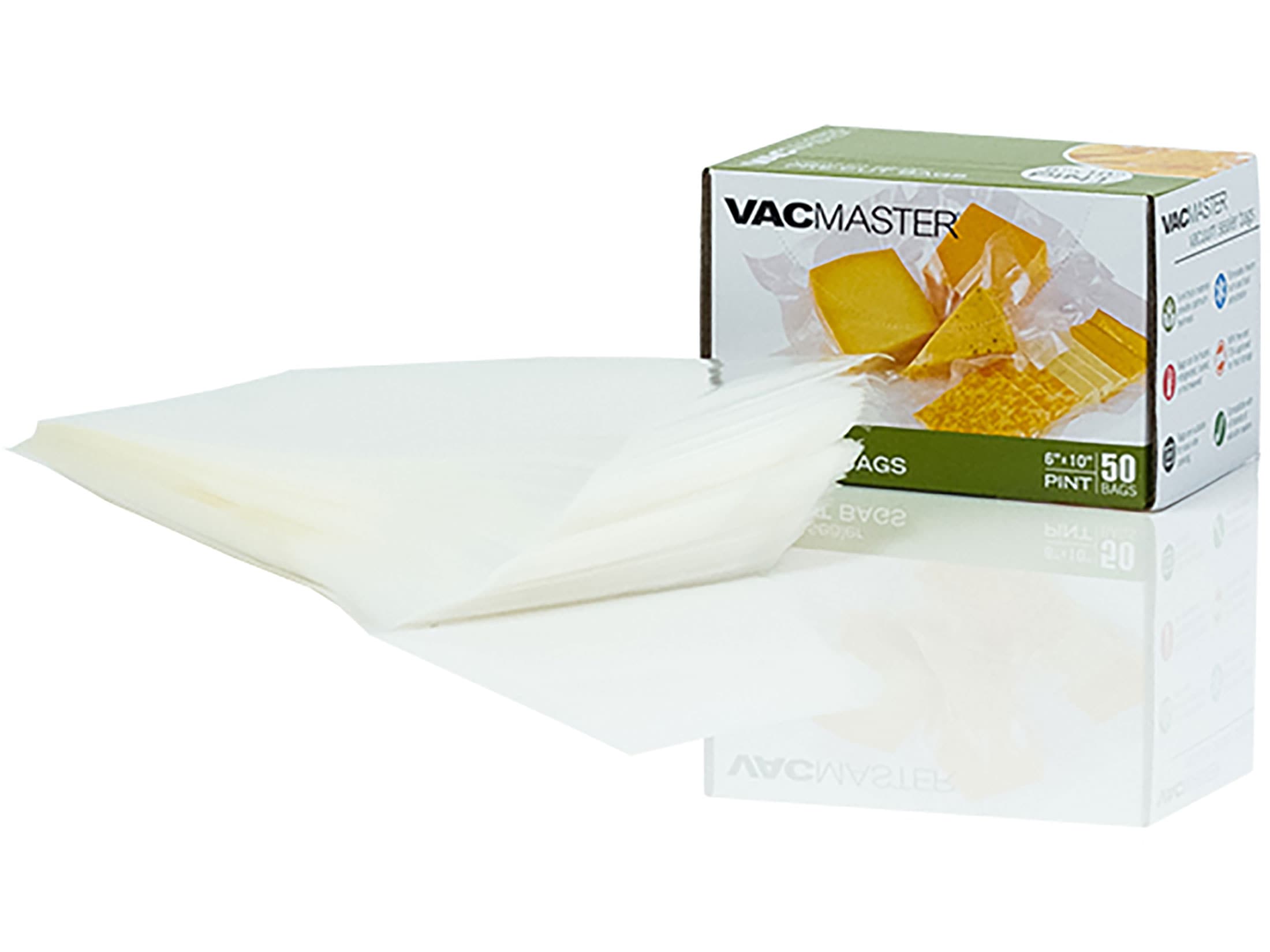 VacMaster 6 x 10 Pint Size Vacuum Sealer Bag 50PK