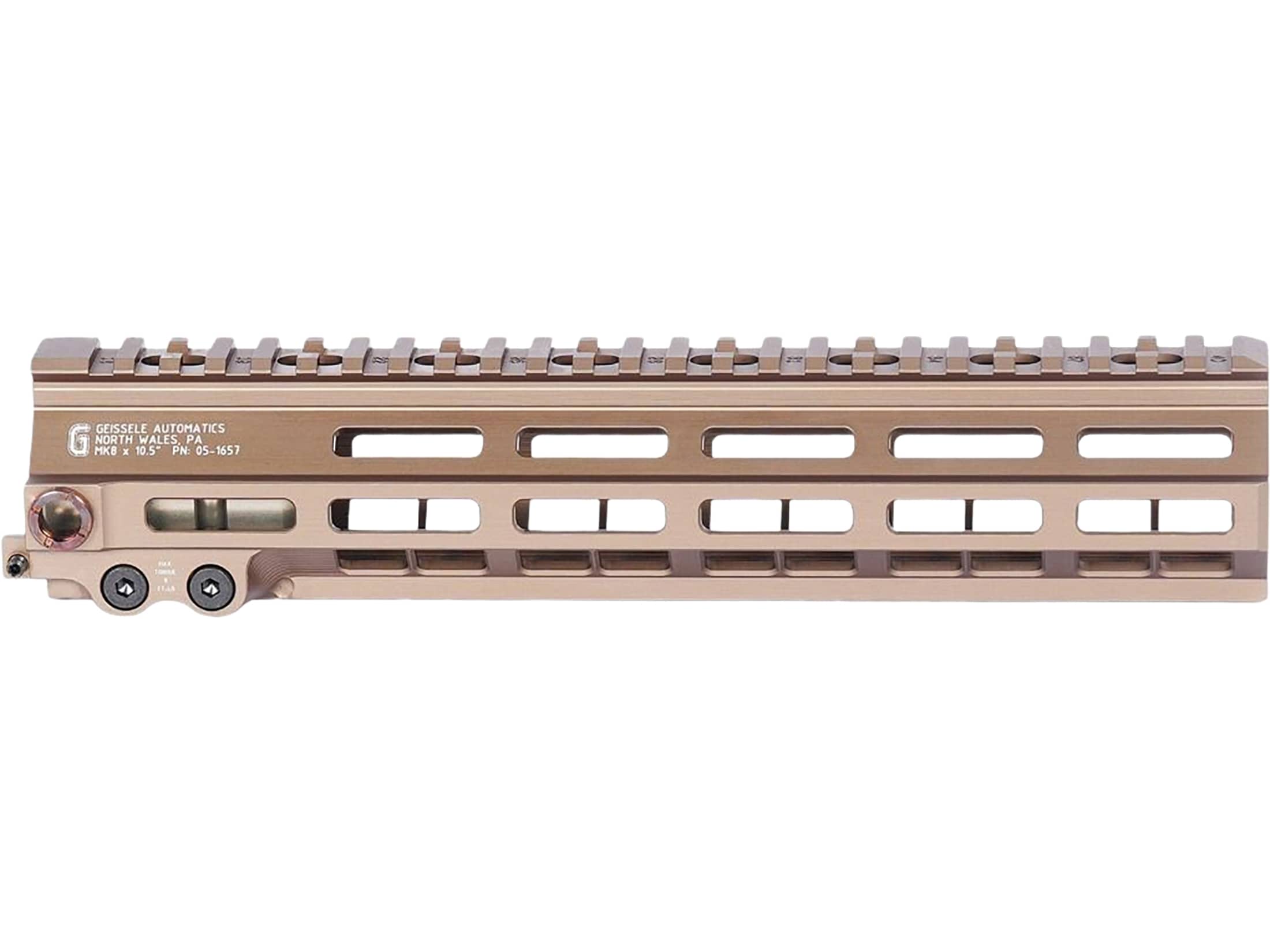 Geissele Super Modular MK8 AR-15 M-LOK Handguard 10.5" Sand