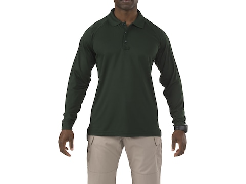5.11 Men's Performance Polo Long Sleeve Polyester