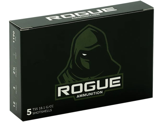 Rogue Turkey TSS 12 Gauge Ammo 3" #7 Tungsten Shot 2-1/4 oz Box of 5