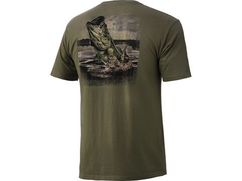 Huk Men's Bass Camp Short Sleeve T-Shirt