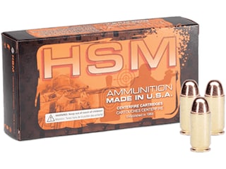 HSM Remanufactured Ammunition 9mm Luger 115 Grain Full Metal Jacket Case of 1000 (20 Boxes of 50)