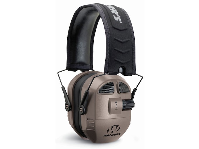Walker’s Ultimate Alpha Quad 360 Electronic Ear Muffs FDE