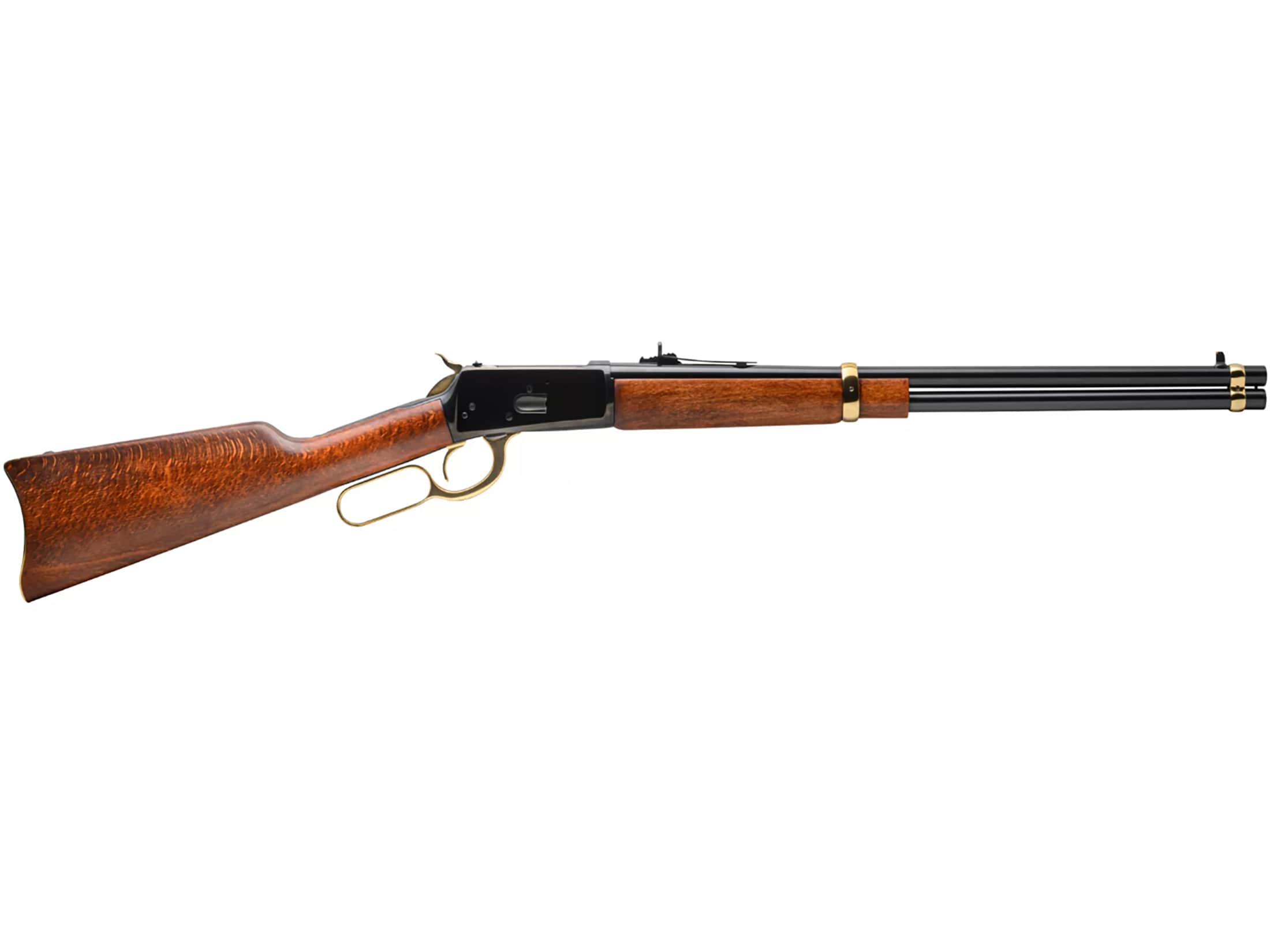 Rossi R92 Gold Lever Action Rifle 44 Remington Mag 20 Black Barrel