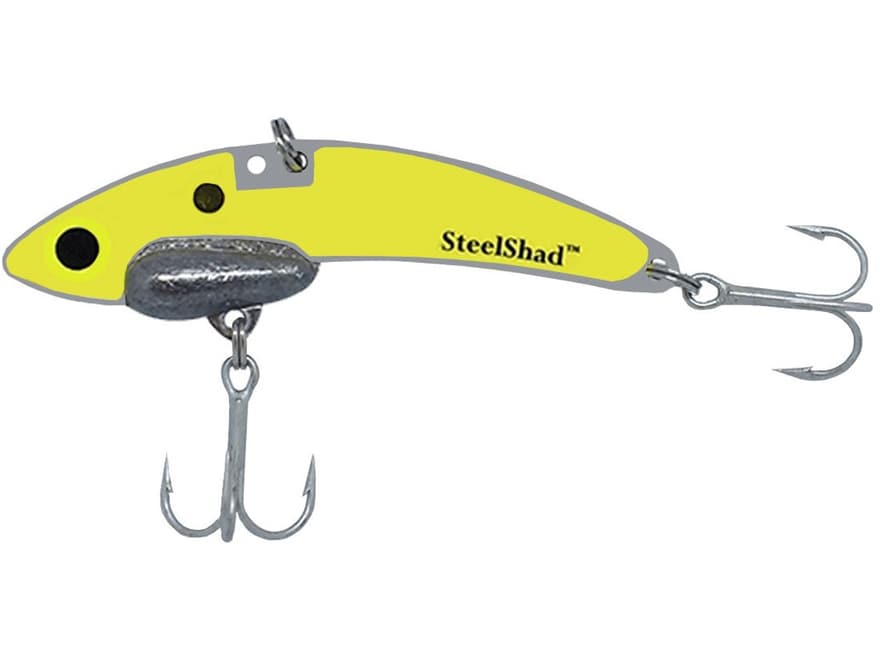 Steel Shad Original Blade Bait Silver/Chrome