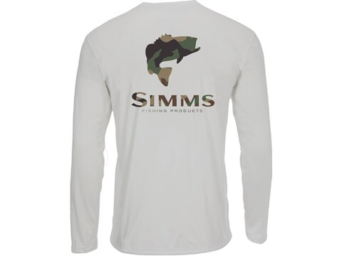 Simms Men's Bass Logo Solar Tech Shirt