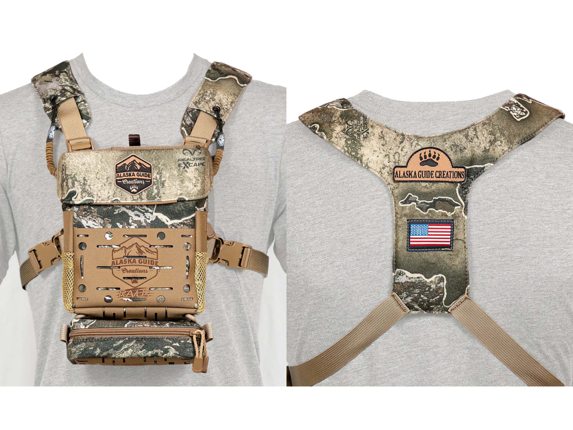 Alaska Guide Creations Ravus Binopack Binoculars Case Realtree Excape Alaska Guide Creations Ravus Binopack Binoculars Case Realtree Excape