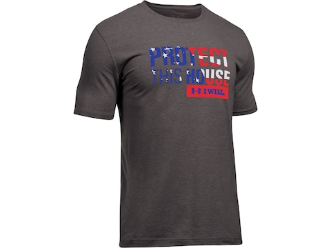 Under Armour Men's UA Freedom Protect This House Short Sleeve T-Shirt Charged Cotton