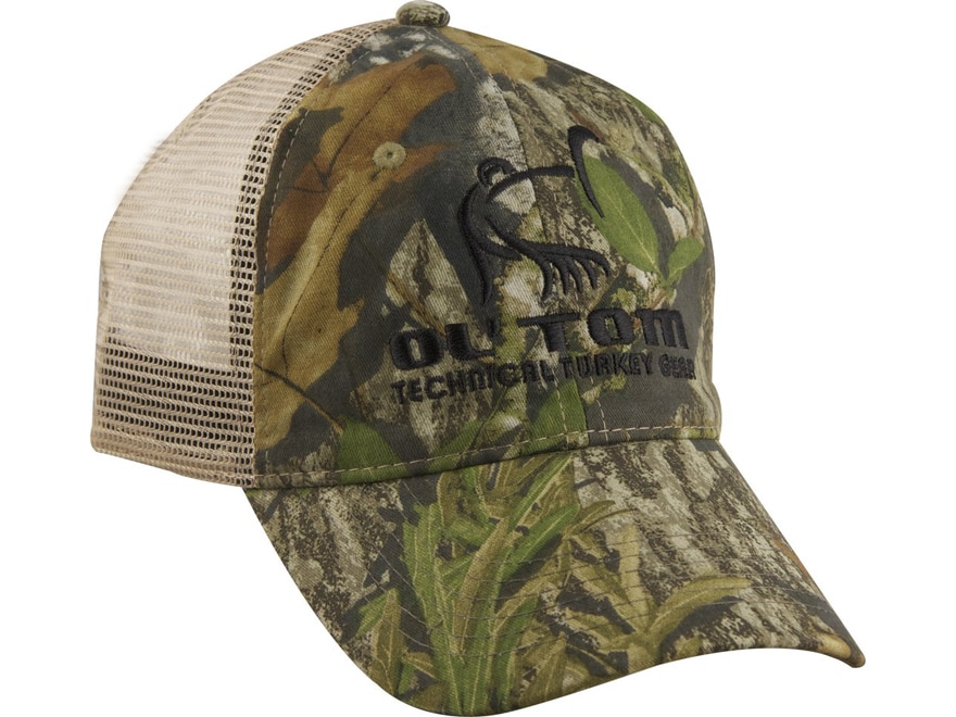 Ol' Tom Mesh Back Logo Cap Realtree Timber Camo
