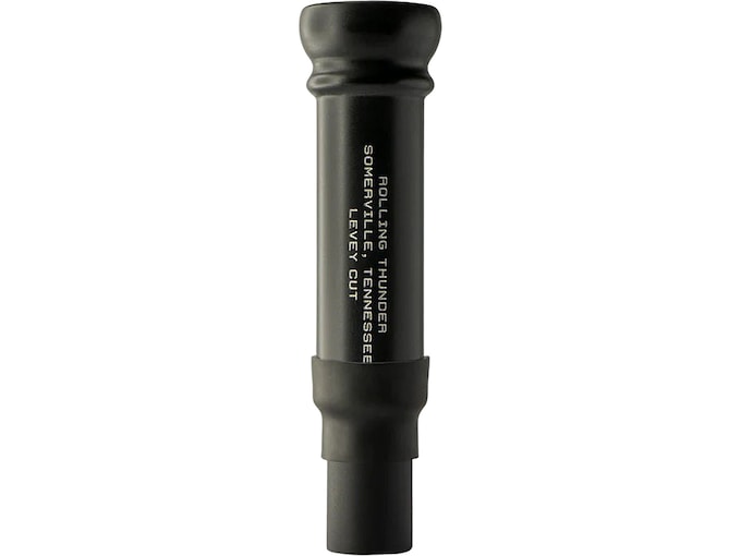 Rolling Thunder Levey Cut Acrylic Cutdown Duck Call Blackout