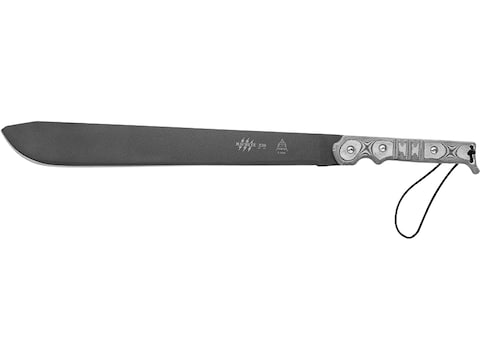 TOPS Knives Machete .230 Machete 15.75" 1095 High Carbon Alloy Blade Linen Micarta Hand...