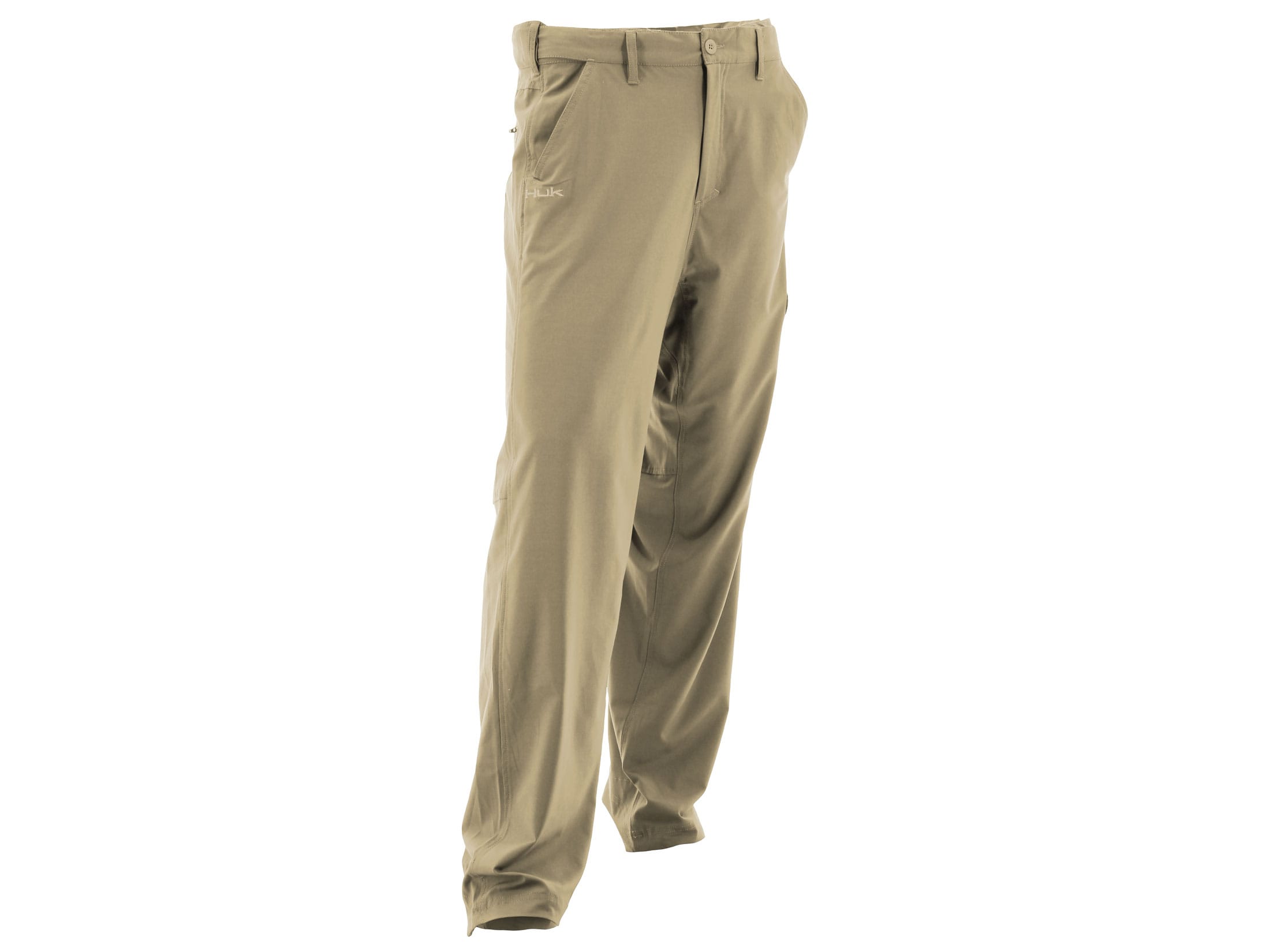Huk Men's Next Level Performance Pants Cotton Polyester Spandex Khaki