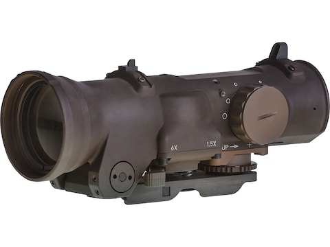 ELCAN SpecterDR Tactical Rifle Scope 1.5x:6x 42mm Switch Power Illuminated with ARMS Th...