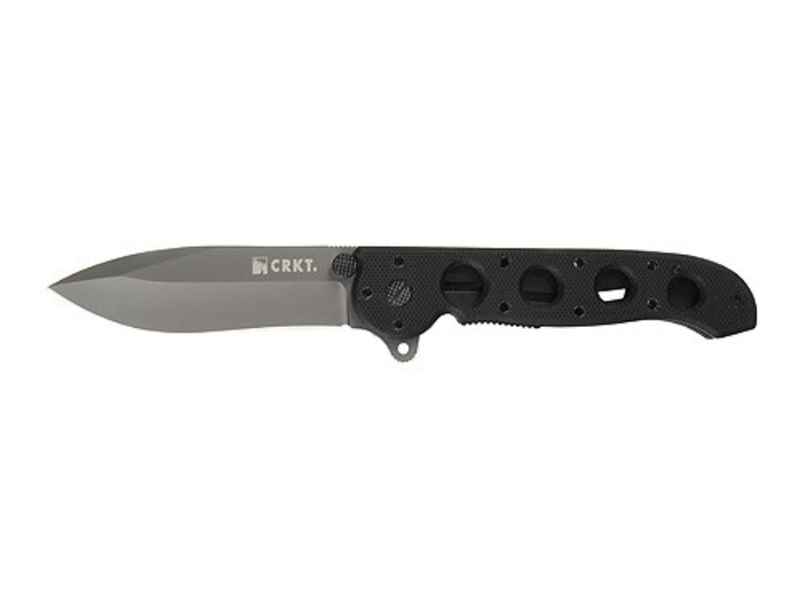 CRKT M-21 G-10 Folding Knife 3 8Cr14 SS Blade G-10 Handle Black