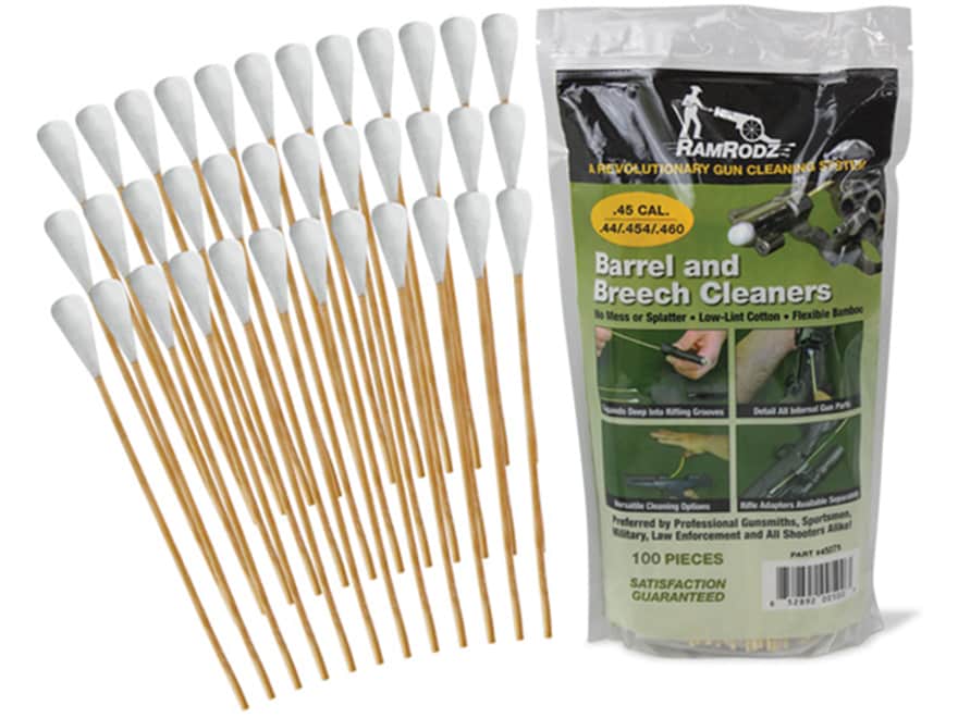 RamRodz Cotton Gun Cleaning Swabs