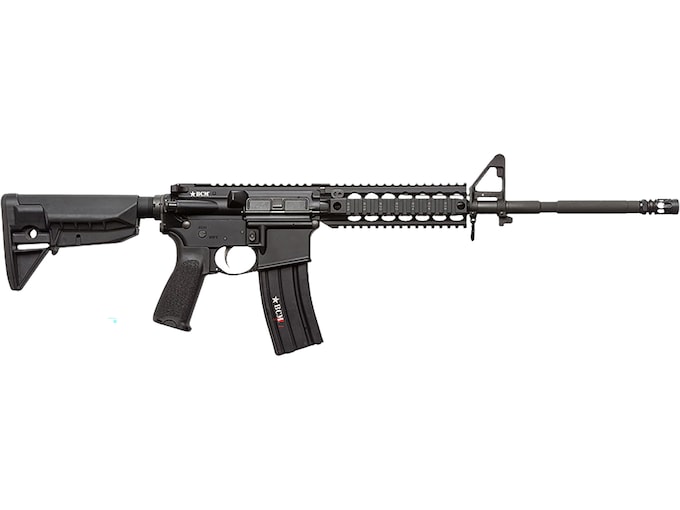 BCM M4 Carbine Mod 2 Semi Automatic Rifle 5.56x45mm NATO 16" Manganese Phosphate Threaded Barrel Anodized Black Frame Black Pistol Grip