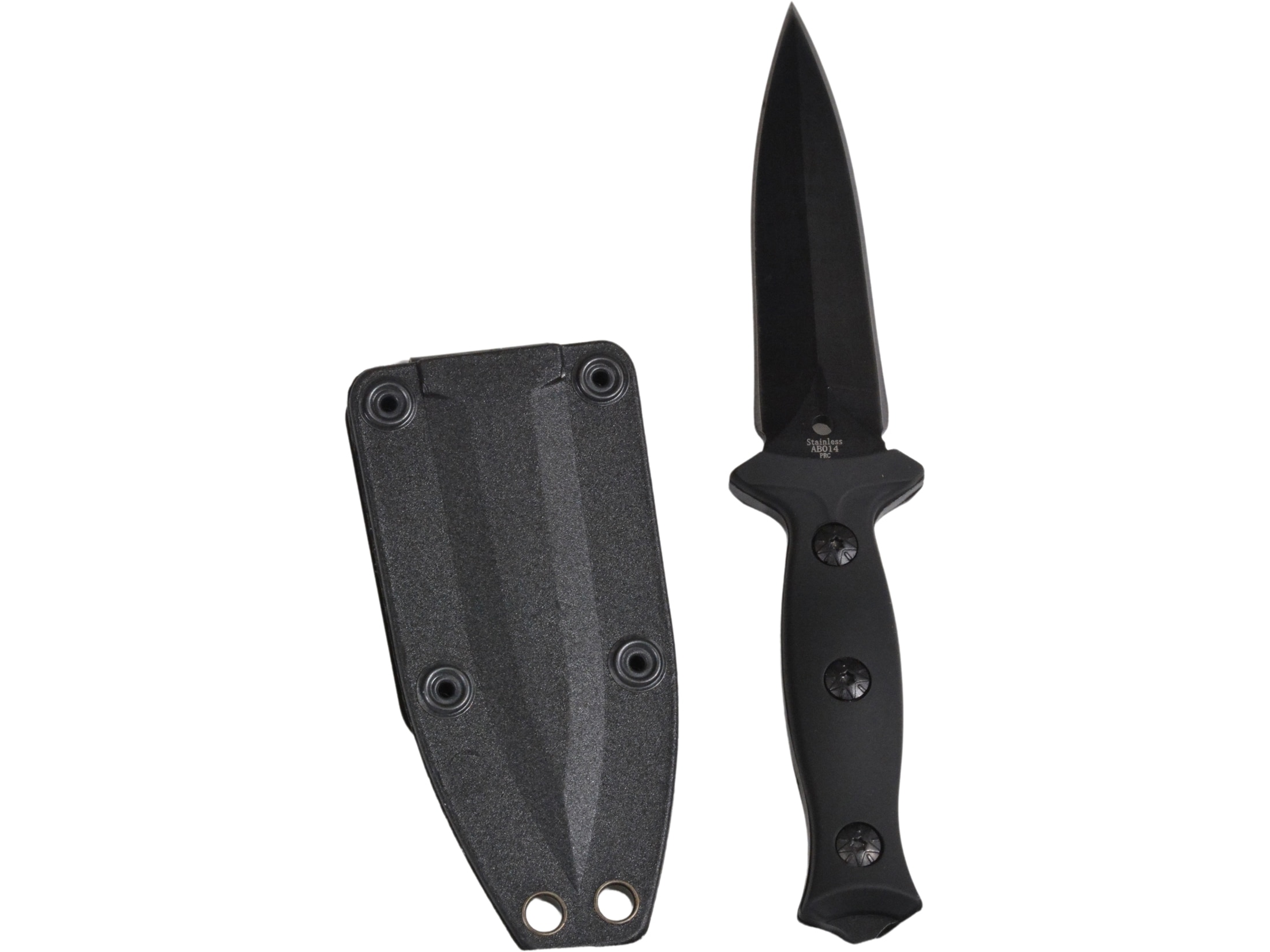 American Buffalo Knife & Tool Boot Fixed Blade Knife 3.5 Spear Point