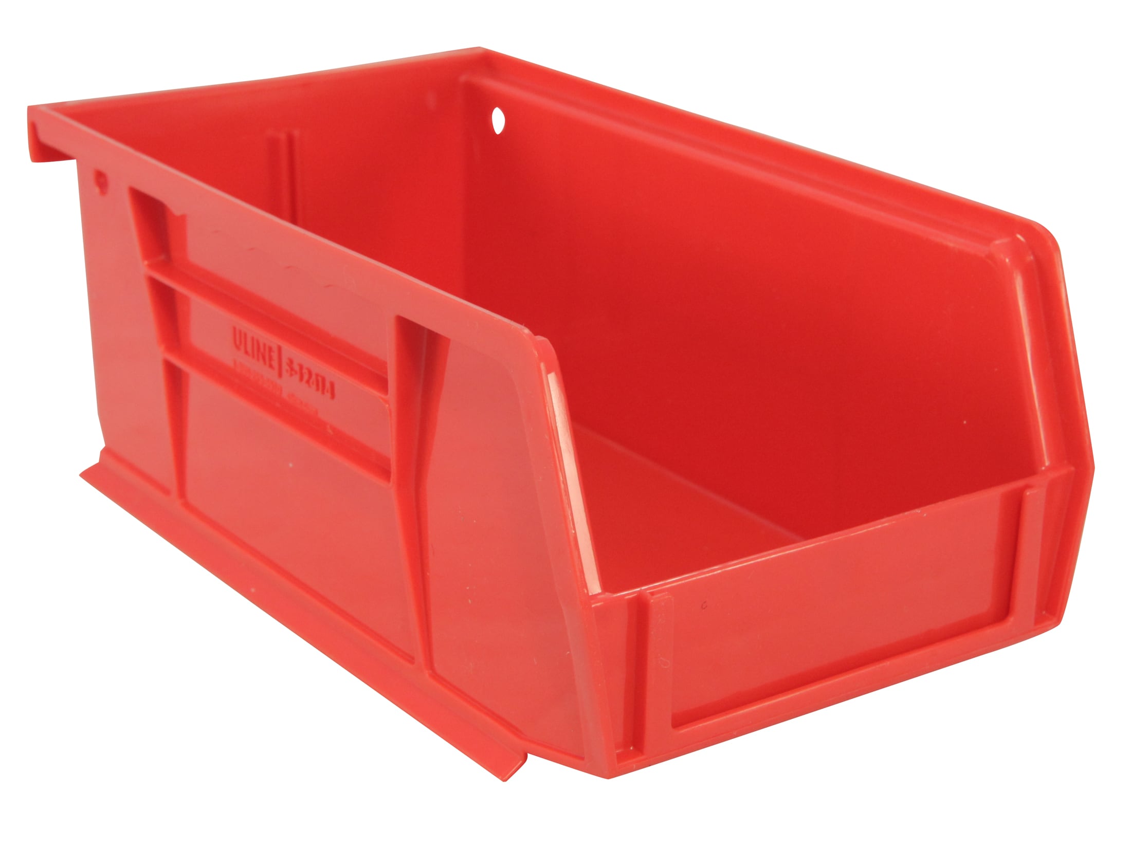 Inline Fabrication Increased Capacity Bullet Bin Red