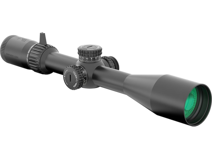 Swampfox Optics Kentucky Long Tactical Rifle Scope 30mm Tube 4-24x 50mm Illuminated Sharpshooter MOA Reticle Matte Black