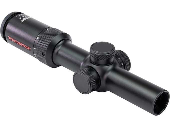 Winchester Supreme Optics Rifle Scope 1-4x 24mm Illuminated Winchester Supreme Wire Reticle Matte Black – Open Box