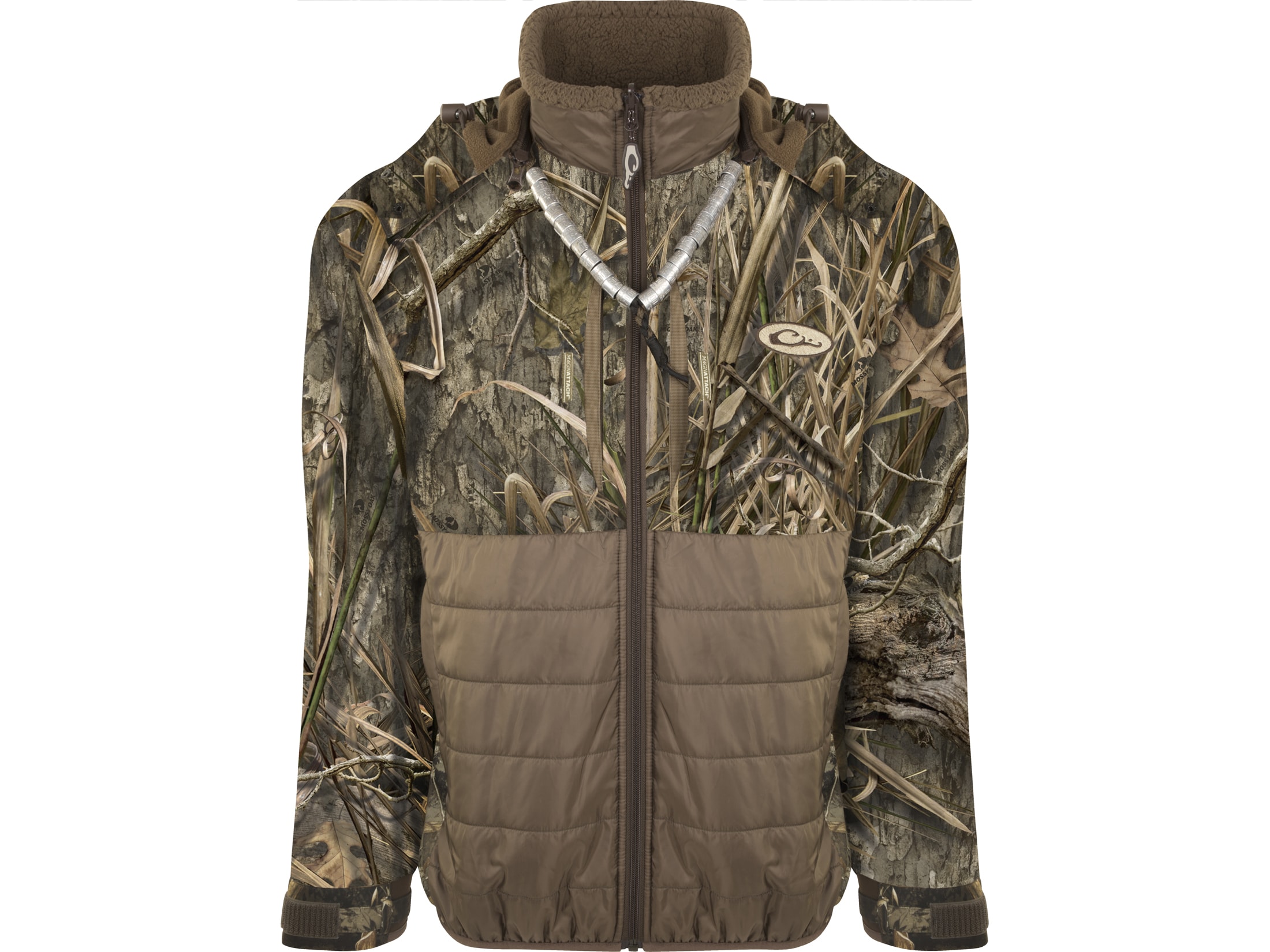 Drake Men's Guardian Flex Double Down Eqwader Full Zip Hooded Jacket